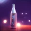 Placeholder: Space in bottle, realistic, unreal engine 5