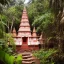 Placeholder: indian temple in the jungle