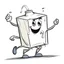 Placeholder: dancing milk carton cartoon