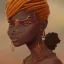 Placeholder: Africa goddess Oshun in the style of stefan kostic, realistic, full body, sharp focus, 8k high definition, insanely detailed, intricate, elegant, art by stanley lau and artgerm