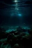 Placeholder: fondo del oceano iluminado por seres que trae luz a las profundidaes oscuras