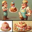 Placeholder: a cartoon character thirty years old confectioner , an ultrafine detailed painting by senior character artist, featured on polycount, sots art, artstation hd, 2d game art, behance hd