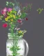 Placeholder: a glass jar watering can filled with plants, highly detailed, digital art, sharp focus, trending on art station, illustration