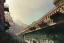 Placeholder: Train corner+Elevated Train pass on sea+trains+ corner building on sea+riomaggiore+genoa street+turin+Italian medieval town+Italian city+alphonse mucha, greg rutkowski,matte painting, cryengine, hyper detailed, felix kelly, fantasy art, seb mckinnon