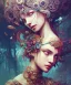 Placeholder: Insanely detailed photography of head and shoulder or a young beautiful goddess , intricate and hyper detailed painting by Ismail Inceoglu Anna Dittmann and Alexander Fedosov CGSociety ZBrush Central fantasy art album cover art 4K 64 megapixels 8K resolution HDR. Background Tokio City.