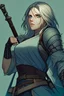 Placeholder: Ciri of the movie the Witcher
