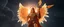 Placeholder: beyond ancient angel soldier holding up a radiant painite spear seen through sears crystal