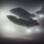 Placeholder: spaceship in fog, cinematic lighting, 4k, 8k, octane render, digital concept art, pinterest, extremely detailed, ambient lighting.