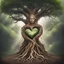 Placeholder: Divine mother tree sharing its love from its roots