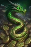 Placeholder: The Symbol for Morvorax is a green dragon coiled around a pile of treasure