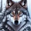 Placeholder: Wolf, ice, blue, forest, snow, beautiful, masterpiece, expert, 8K, hyperrealism, sharp focus, cinematic lighting