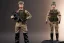 Placeholder: G.I. Joe doll soldier nylon Donald Trump, gun,boots, helmet, Trump facial detail,trump