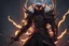 Placeholder: grendel in 8k solo leveling shadow artstyle, spider model, samurai them, neon effect, magic circle, full body, apocalypse, cover eyes, intricate details, highly detailed, high details, detailed portrait, masterpiece,ultra detailed, ultra quality