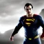 Placeholder: Henry cavil, superman, black suit, 8k