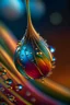 Placeholder: extremely magnified close-up of a dew drop with a lightning strike inside, 8K 3D, octane render, photorealistic, colorful, triadic colors, award winning, crisp quality, double exposure surrealism, soft focus, beautiful, cinematic post-processing, volumetric lighting, dynamic lighting, masterpiece, hyperdetailed, ultrarealistic, ethereal, meticulous, radiant, polished, twilight, light dust, iridescent