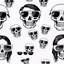 Placeholder: skeleton whit cool sunglasses emotes sheet