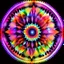 Placeholder: 3d Kaleidoscope recursive made of a metallic random color spheres turning many times likr Spirograph drawing Kaleidoscope Ruler Set creation
