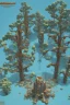 Placeholder: Top-Down Trees Pixel Art