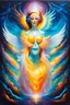 Placeholder: an echo of the divine; surrealistic modern art