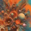 Placeholder:  pastel colors, abstract art , red, orange, white,brown,son, earth, wod, trees, flowers