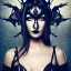 Placeholder: portrait of gorgeous model wearing ultra-gothic futuristic outfit, character creation, full shot, centered, stunning face, ornate, 8k, high-quality, fine-detail, intricate, digital art,