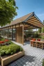 Placeholder: Gifts Yard - a one-story pavilion for gift shopping