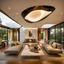 Placeholder: Flowing Luminous Ceilings,Form work Mansions, Harmony and balance between elements,