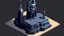 Placeholder: isometric dark knight