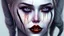 Placeholder: harley quinn cry, hyper realistic, intricate detail