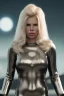 Placeholder: Ultra Realistic retro sci-fi scene, portrait, blonde woman, sweet young Kim Basinger face, perfect iris, glow eyes, makeup. Saturn background, Retro sci-fi style, helmet, tight latex coat, fog, rain, soft color, highly detailed, unreal engine 5, ray tracing, RTX, lumen lighting, ultra detail, volumetric lighting, 3d, finely drawn, high definition, high resolution.