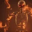 Placeholder: Iron Skeleton in fire