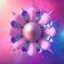 Placeholder:  glitter and cristal flower pink and blue in a galactic ambiance, delicate colors in the foreground, full of details, smooth, light effect，vaporwave colorful, smooth, extremely sharp detail, finely tuned detail, ultra high definition, 8 k, unreal engine 5, ultra sharp focus