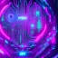 Placeholder: Logo, Hyper Detailed, Cyberpunk, Neon Light, Neon, Entity,