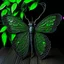 Placeholder: metal gothic green lacewing wings