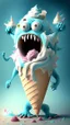 Placeholder: Ice cream monster