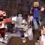 Placeholder: Minecraft LeBron James dunks over Tommy Wiseau in a hospital bed