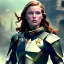 Placeholder: ultrarealistic, ruined city,__sci-fi armor__, __angles__, 18 year old woman, strikingly beautiful, ginger hair, _colour_, [__starlets__|__starlets__], (pale __skincolor__ skin:1.2), __camera__, _hair_, detailed face and eyes, medium breasts, leather choker, freckles, dynamic pose, resolved expression, __accessory__, strappy outfit, (straps:1.1), sword in scabard on left hip, (buckles, buttons, snaps, rings:1.0), haltertop style breastplate, detailed eyes, plump lips, sci-fi theme