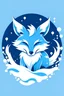 Placeholder: Logo fox anime ice dry snow