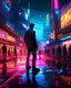Placeholder: /imagine prompt: In a bustling, futuristic cityscape, a professional in a sharp business suit navigates the urban chaos in pursuit of their goals. The scene is set during the evening, with neon lights and holographic billboards casting a vibrant, cyberpunk glow on the surroundings. The professional, surrounded by a sea of faceless commuters, strides confidently through the crowded streets. The image should be rendered with a combination of sharp lines and diffused, atmospheric effects, capturing