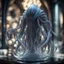 Placeholder: giger escher ogre illithid araknid sculpture in transparent murano glass,bokeh like f/0.8, tilt-shift lens 8k, high detail, smooth render, down-light, unreal engine,bokeh like f/0.8, tilt-shift lens 8k, high detail, smooth render, down-light, unreal engine