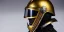 Placeholder: apocalypse, chaotic, magnificent, realistic, colorful, massive, epic, ray tracing, cinematic, 8k, HD, Ultra High Definition, photo film, film grain, hyper-detailed, old tarnished ornate rusty Hyper detailed Gold Gothic Medieval Knight helmet with glass visor covering face and matching whole body suit of armor, realistic proportions