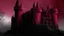 Placeholder: dark blood red colored, Vampire castle,