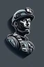 Placeholder: a soldier icon, in modern style, concise