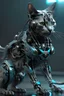 Placeholder: cyberpunk realistic cat hyper detailed, full body