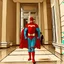 Placeholder: A superhero is also a hotel doorman.