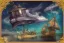 Placeholder: Fantasy sky ship