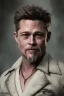 Placeholder: a dark sorrow potrait sharp ethereal steampunk of brad pitt