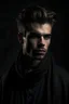 Placeholder: Portrait of Dark Trait classical Male model