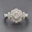 Placeholder: diamond ring, art noveau, filigree, floral, breathtaking, highly ornate, delicate, intricate, photorealistic, high fashion, fine jewellery, luxury, designer