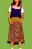 Placeholder: year 1996 denim fashion. Loose skirt, low waist. Combat t-shirt. Colors: denim blue, blue, purple, cream, khaki, light green, lilac, plum, orange, terracotta, red, light yellow, pink, dark blue, beige. Latex in small part. Something between Sturnus vulgaris pattern and lynx lynx prints.. bridget jones and jennifer lopez. Hoodie.